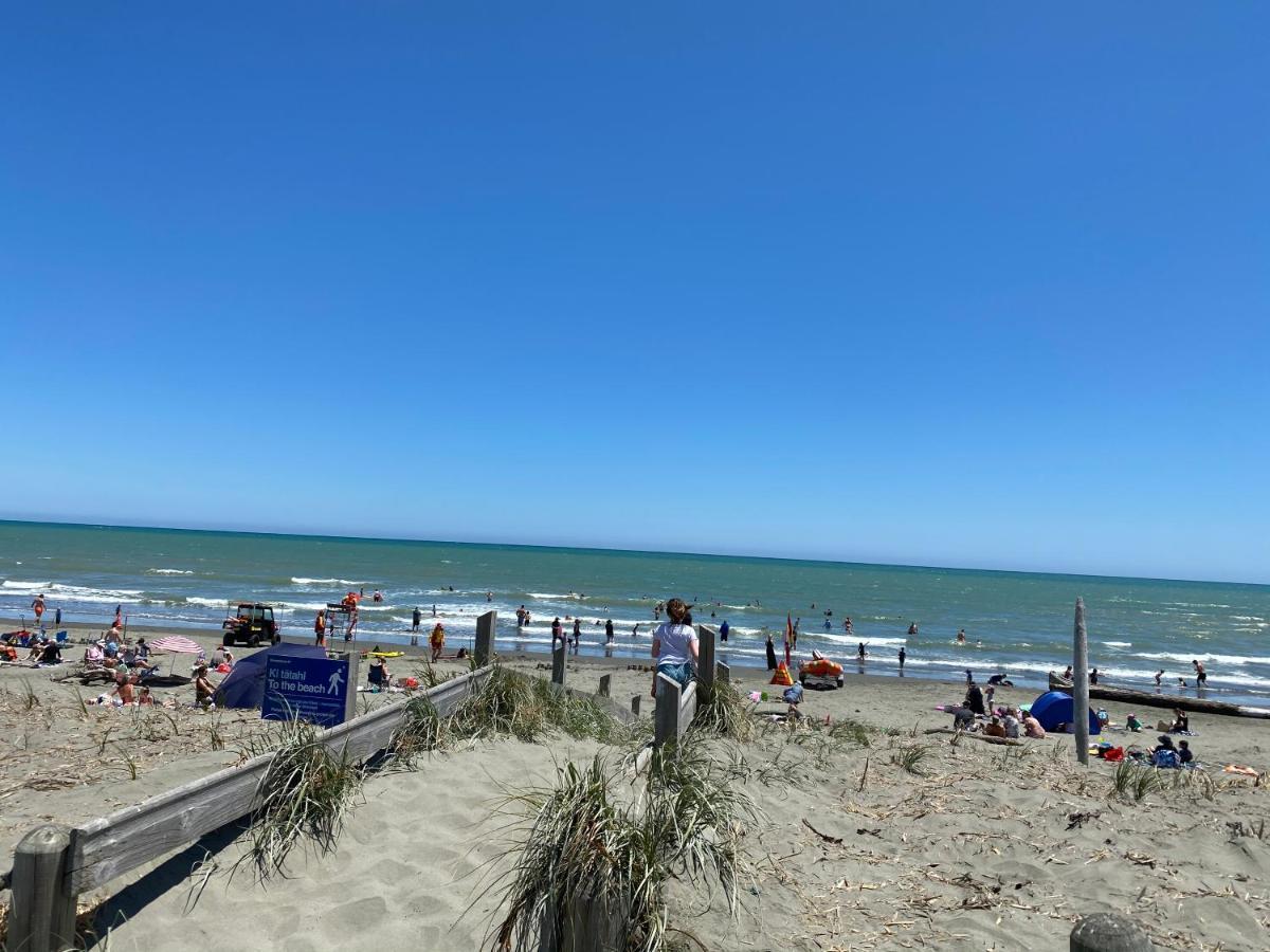Nikau'S On Palmer Foxton Beach ภายนอก รูปภาพ